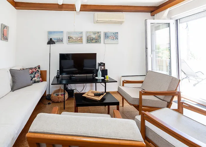 Holiday home Beeindruckendes Nur 80 Meter Zum Mit Mediterranem Garten Und Chillout-bereich *