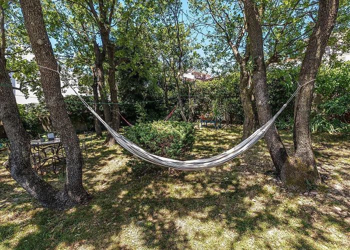 Beeindruckendes Nur 80 Meter Zum Mit Mediterranem Garten Und Chillout-bereich Dom wakacyjny Crikvenica